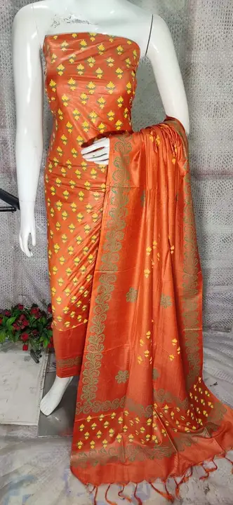 Suits and dress material uploaded by silk  saree on 3/11/2023