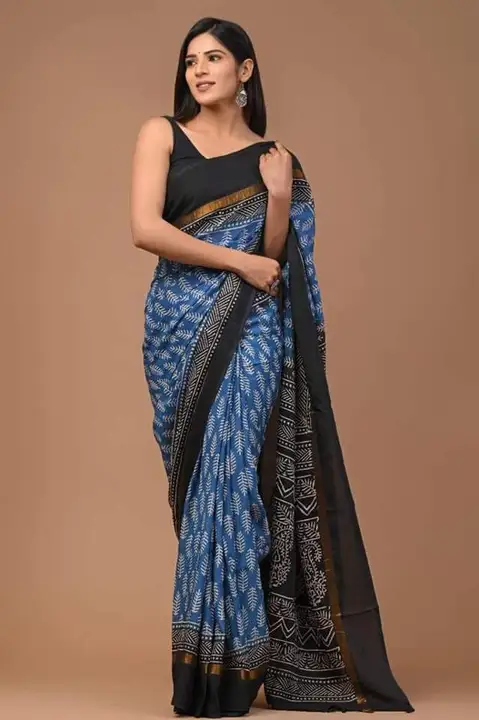 kota Staple  Saree All over butType>Hand block uploaded by silk  saree on 5/31/2024