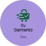 Business logo of Sv garments