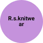 Business logo of R.S.Knitwear