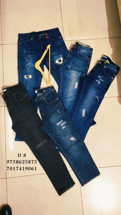 Custom jeans uploaded by business on 3/12/2023