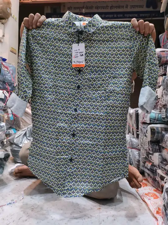 Shirts cotton  uploaded by Prince fashion garhafatak jabalpur on 3/12/2023