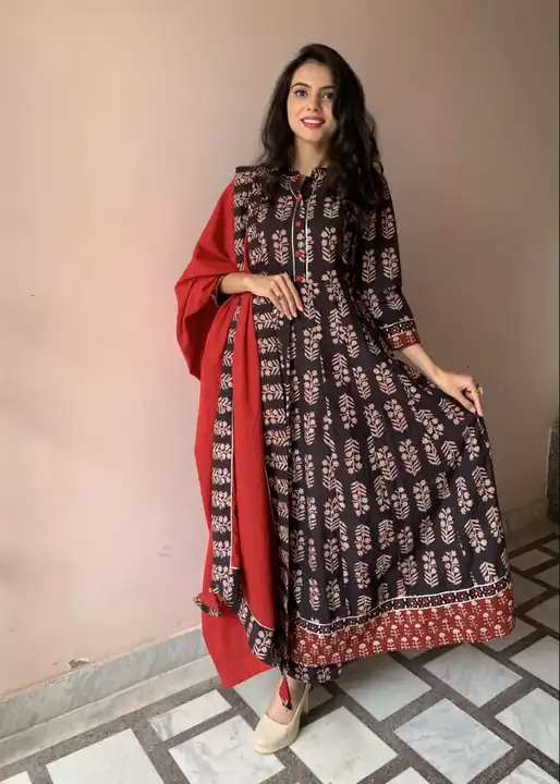 Anarkali kurti  uploaded by Cotton Street on 3/12/2023