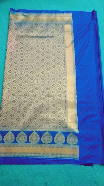 Mina katan silk banarasi sarees  uploaded by business on 3/12/2023