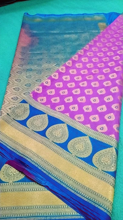 Mina katan silk banarasi sarees  uploaded by Suraj textile on 3/12/2023