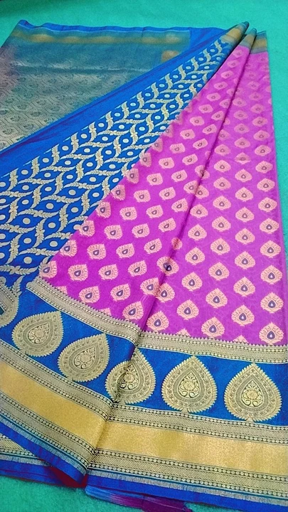 Mina katan silk banarasi sarees  uploaded by Suraj textile on 3/12/2023