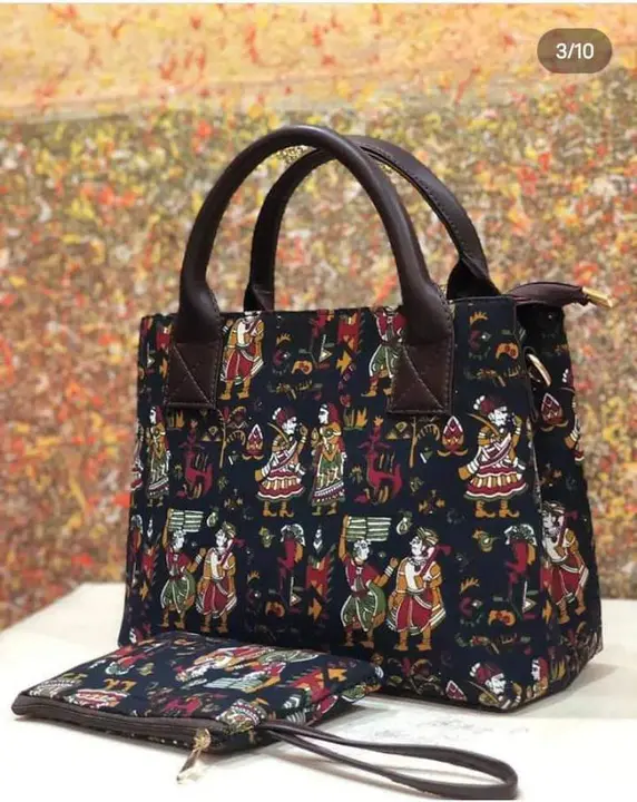 Jaipuri print hand bag uploaded by Nayab fashion on 3/12/2023