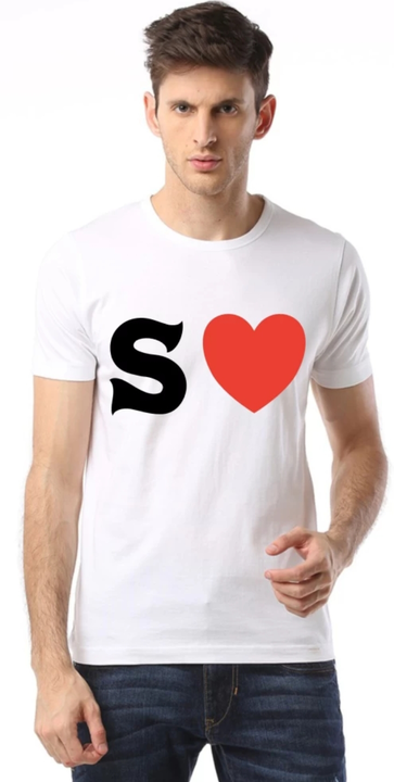 Love printed tshirt  uploaded by S.N Enterprise on 5/18/2024