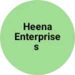 Business logo of Heena enterprises