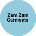 Business logo of Zam zam garments
