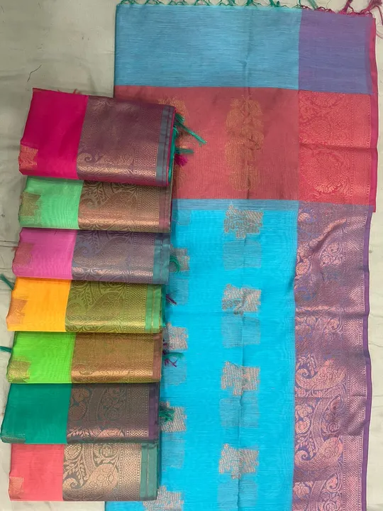 Banaras silk  uploaded by Manvi creation  on 3/12/2023