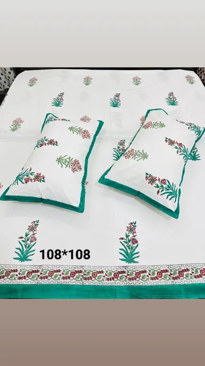 Bedsheet double bed  uploaded by NEHA Creation on 3/12/2023