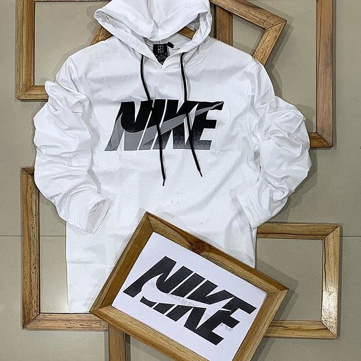 Post image *BRAND:- NIKE*
*QUALITY ONLY❤️❤️❤️❤️*
*PATTERN:- FULL SLEEVES HOODIE  T-Shirts in 6 awesome colors*

_FABRIC:- 4way lycra (fully stretchable)_
*with satisfaction gurantee*

*QUALITY:- Very very High(best in market)*

*SIZES:- M-38 L-40 XL-42 XXL-44*
*PRICE:- 499/- free ship*

_FULL STOCK_ ❤