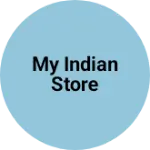 Business logo of My Indian store