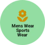 Business logo of Mens wear sports wear