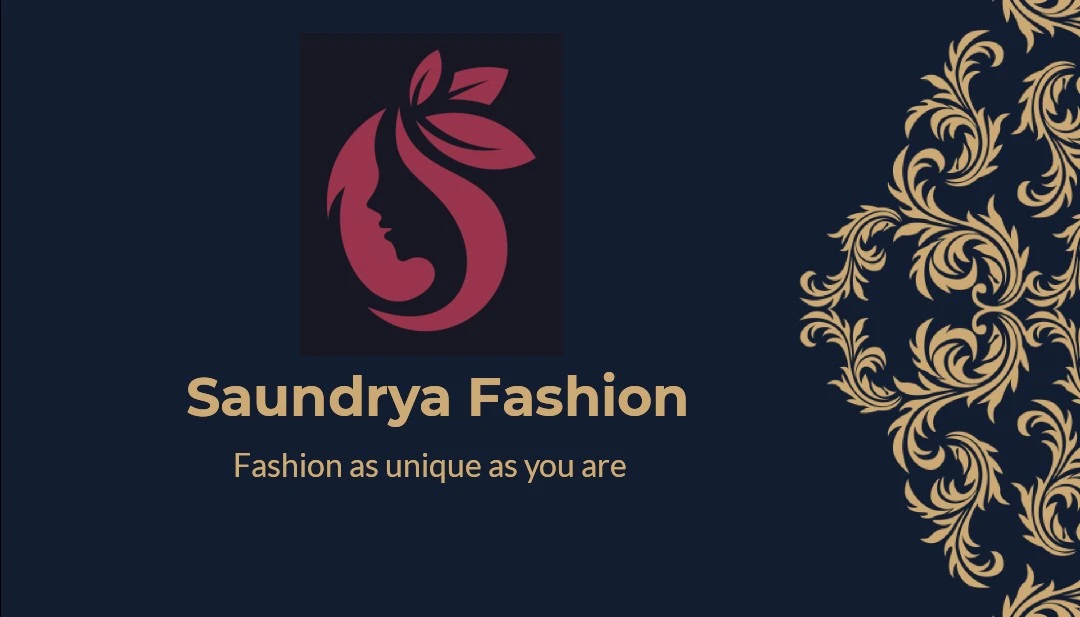 Visiting card store images of Saundrya Fashion