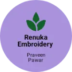 Business logo of Renuka embroidery