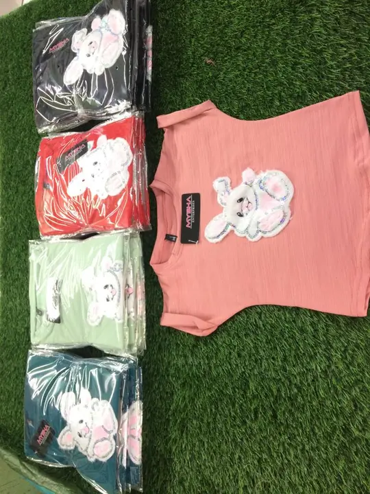baby girls tshirt size 24 to 36 uploaded by mysha enterprises on 5/3/2024