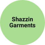 Business logo of Shazzin garments