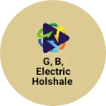 Business logo of G, b, electric holshale