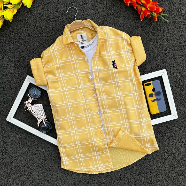 Checked Cotton Shirt uploaded by BRANDO FASHION on 3/12/2023