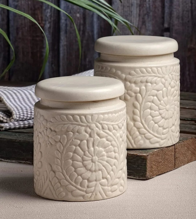 Ceramic jar  uploaded by Fresh Mark Exports on 5/31/2024