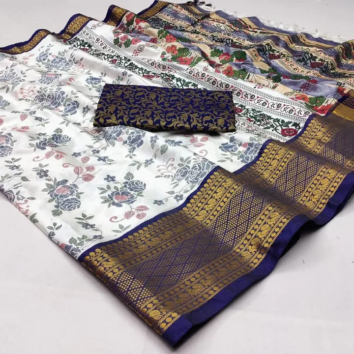 Cotton silk saree  uploaded by SAURYA LIFE STYLE on 3/12/2023