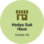 Business logo of Hadya suit haus