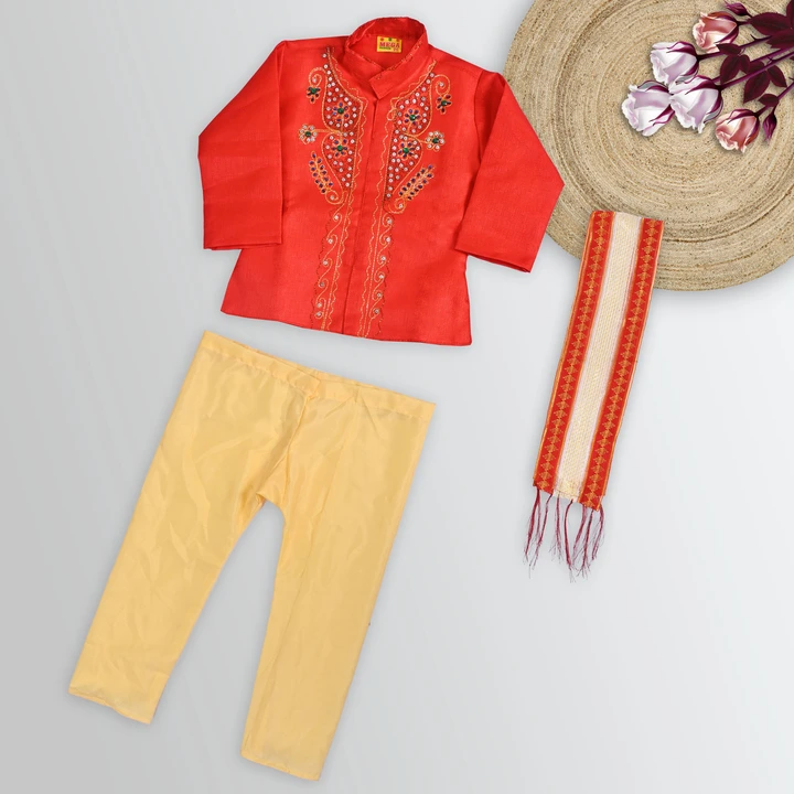 Boys kurta pajama with dupatta  uploaded by MARUF DRESSES on 6/1/2024