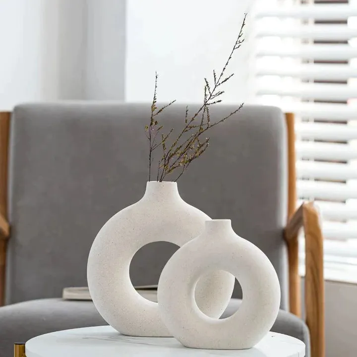 Donute vase  uploaded by Zara decor center on 3/12/2023