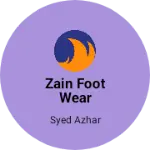 Business logo of Zain foot wear