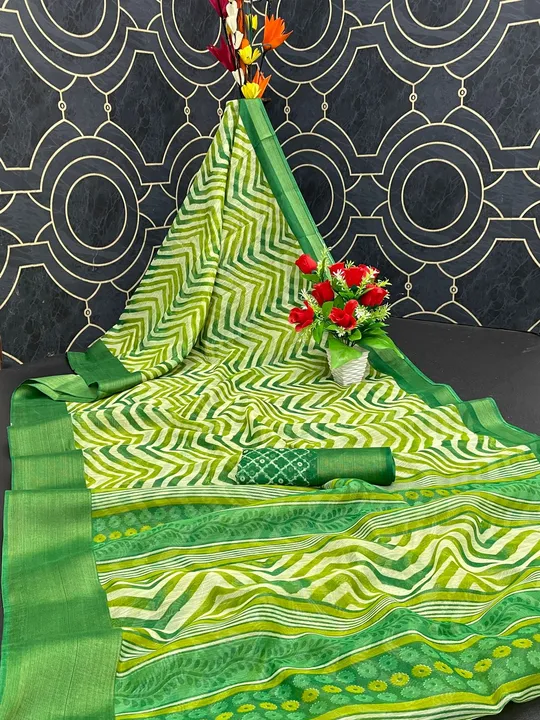 Slub cotton saree uploaded by Pehnava Nx on 3/12/2023