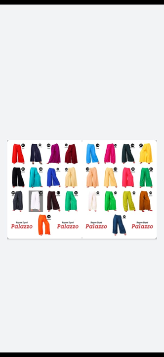 Plain Plazzo  uploaded by Mataji textile on 3/12/2023