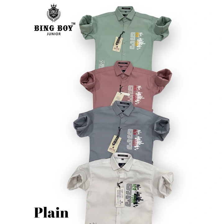 Bing boy kid's  wear uploaded by Shirt's casual and kid's wear and formal shirt's m on 5/31/2024