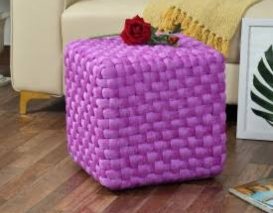 New design stools ( poof ) uploaded by MANNAT HOME FURNISHING on 3/12/2023