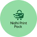 Business logo of Nidhi print pack