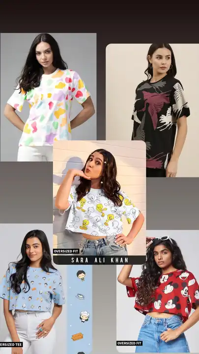 Tshirt N Top Collection
Fabric Lycra
Digital Print
Size S to Xl uploaded by Shubharambh on 3/12/2023