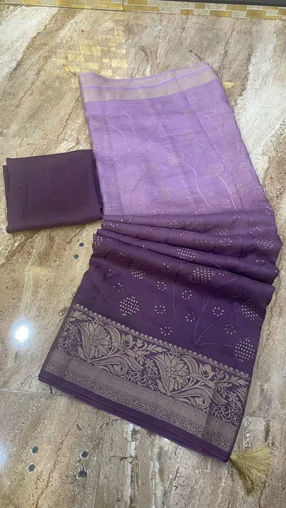 🦋new lounching 🦋

Beautiful party wear saree 

🌿original product 🌿

👌best quality fabric 👌

 uploaded by Gotapatti manufacturer on 3/12/2023