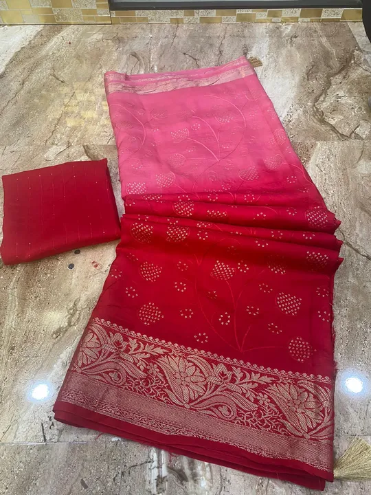 🦋new lounching 🦋

Beautiful party wear saree 

🌿original product 🌿

👌best quality fabric 👌

 uploaded by Gotapatti manufacturer on 3/12/2023