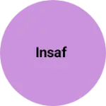 Business logo of Insaf
