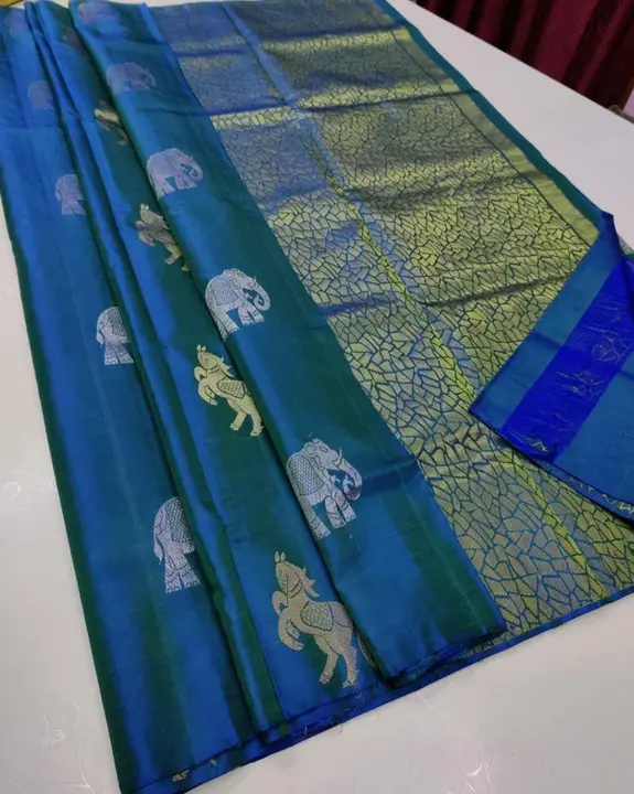 Hathi ghoda print sarees uploaded by Fab fashion on 3/12/2023