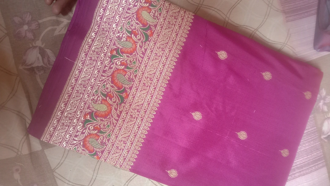 Pure silk upada  uploaded by Banarsi saree manufacturer on 3/13/2023