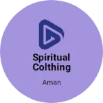 Business logo of Spiritual colthing