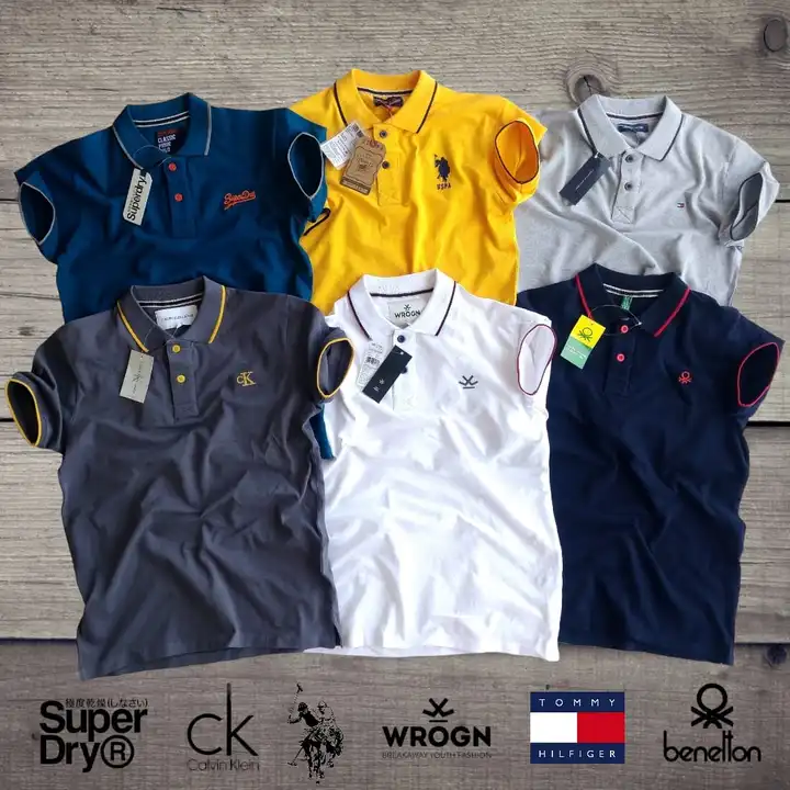 Men's Polo T - Shirt With Brand Logo On Chest. uploaded by IRAI Traders on 3/13/2023