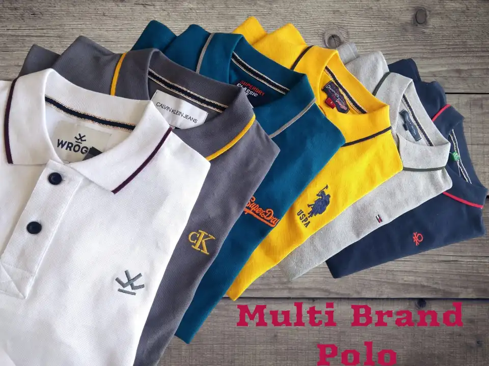 Men's Polo T - Shirt With Brand Logo On Chest. uploaded by IRAI Traders on 3/13/2023