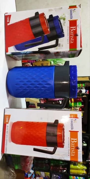 Barista insulated flask  1200 ml 140/pcs.   Mrp316₹ uploaded by Home&kitchan and toys house on 2/25/2021