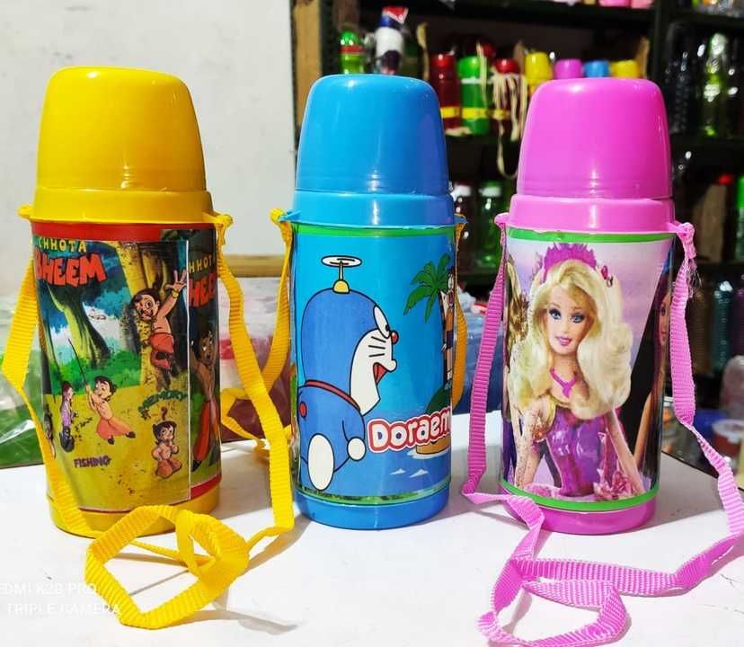 Kartun printed bottle big size  28₹/pcs uploaded by Home&kitchan and toys house on 2/25/2021