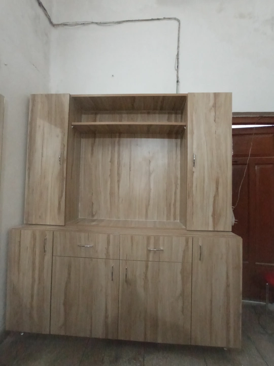 Tv cabinet uploaded by Shubh interior on 3/13/2023
