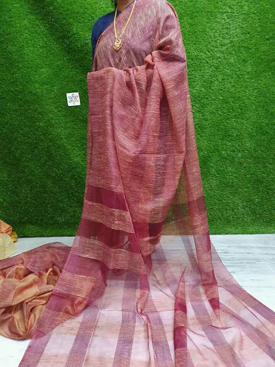 ORGANZA SILK SAREE  uploaded by S.N.COLLECTIONS  on 3/13/2023