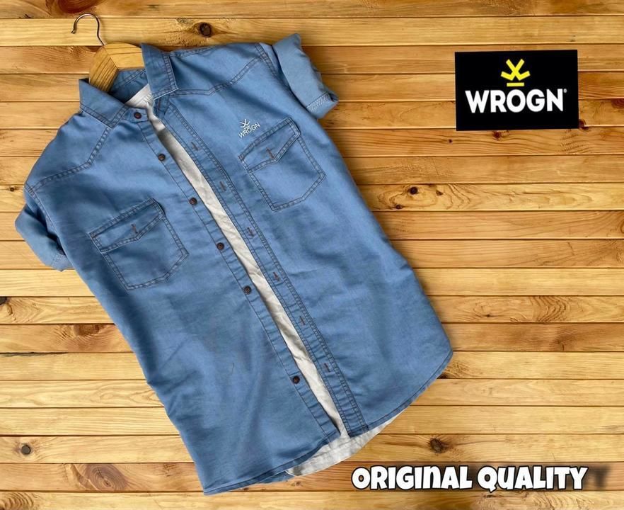 WROGN

Denim shirt 

110% High quality guaranteed 

Double pocket 

Size m l xl 

 uploaded by business on 2/25/2021